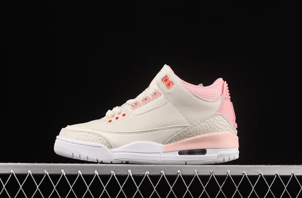 Air Jordan 3 Rust PiNIKE AJ3 Joe 3 White Pink CK9246-116