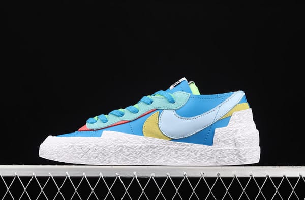 Sacai x NIKE Blazer Low co-signed Trail Blazers low-top casual board shoes DM7901-400