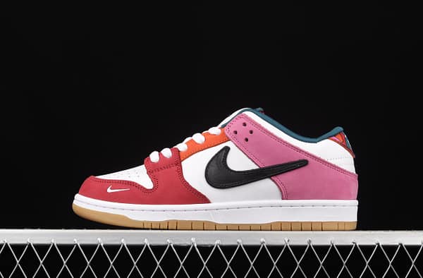 Parra x Nike SB DUNK Low Multi-Color 2021 Slam Dunk Series low-side leisure sports skateboard shoes mandarin duck color difference splicing double small hooks DH7695-2021