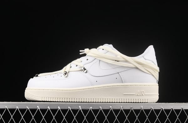 NIKE Air Force 1 Low metal buckle low-top casual board shoes CW2288-111,