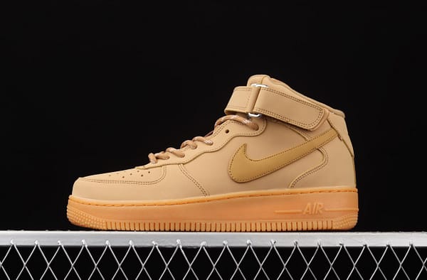 NIKE Air Force 1 Mid'07 wheat suede Zhongbang casual board shoes DJ9158-200