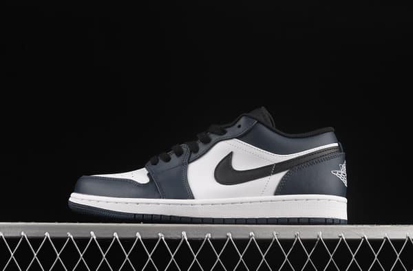 Air Jordan 1 Low Dark Teal Green Orchid low side Culture Leisure Sports Board shoes 553558-411