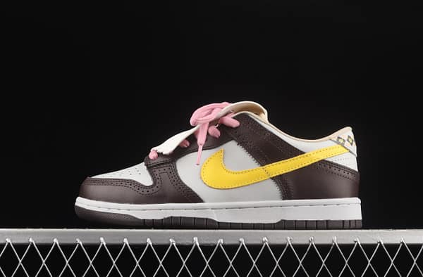 NIKE SB DUNK Low Premium Golf Golf Brown SB rebound Fashion Leisure Board shoes 313170-171