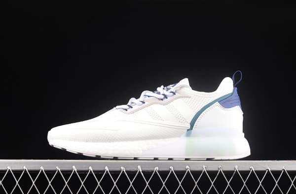 Adidas ZX 2K Boost GY3548 clover popcorn vintage running shoes