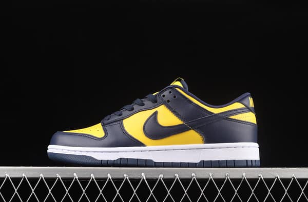 NIKE SB DUNK Low Michigan Michigan color buckle broken backboard fashion casual board shoes DD1391-700