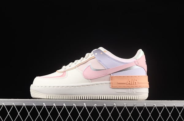 NIKE Air Force 1 ShAdidasow light weight heightened low-top board shoes CI0919-111,