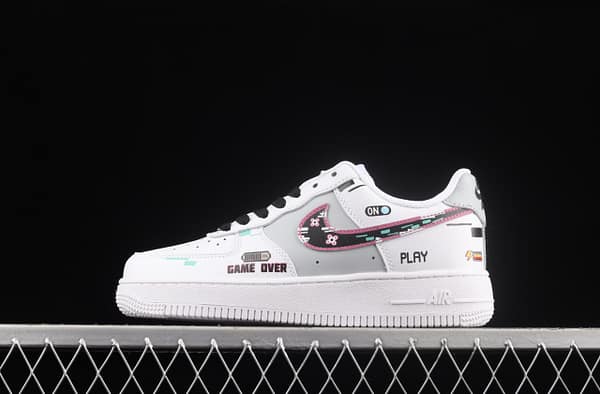 NIKE Air Force 11607 Low video game theme low-top casual board shoes CW2288-111,