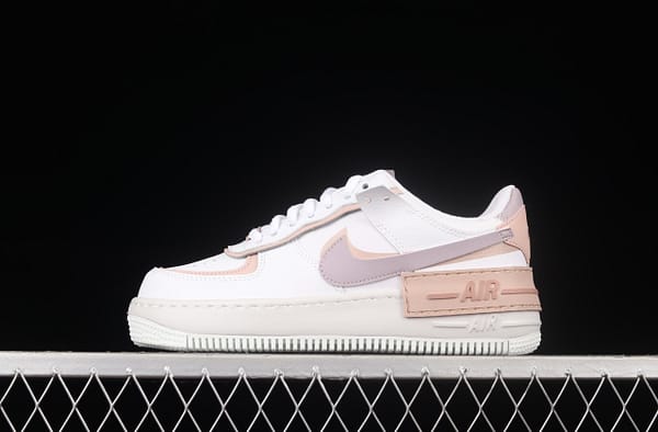 NIKE Air Force 1 ShAdidasow light weight heightened low-top board shoes CI0919-113,