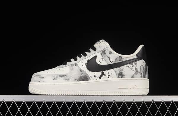 NIKE Air Force 11607 Low landscape ink painting Chinese limelight low-top casual board shoes BL1522-089