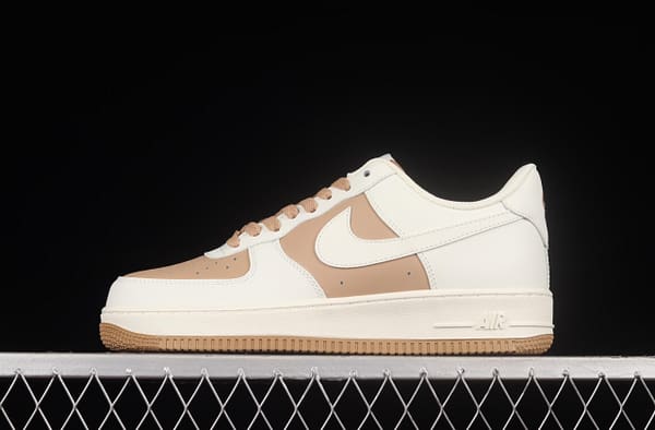 NIKE Air Force 1x 07 Low cream light coffee low-top casual board shoes PQ3369-281