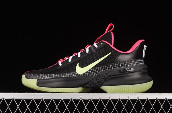NIKE LeBron AmbassAdidasor XIII Empire JAdidase noctilucent black powder low-side actual basketball shoes CQ9329-001