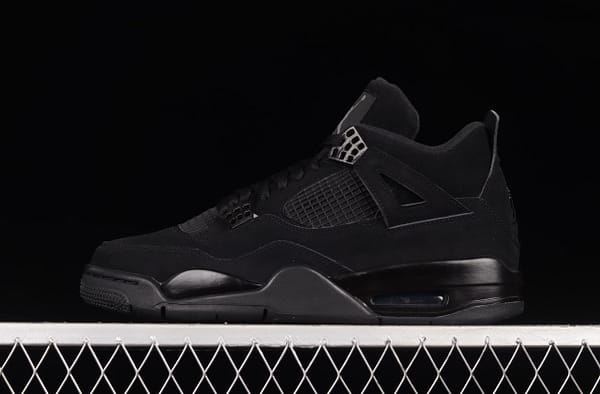 Air Jordan 4 Retro Black Cat black cat head frosted CU1110-010