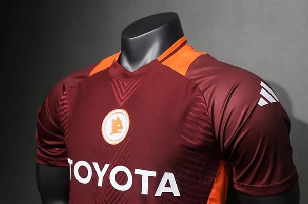 Player Version 24/25 AS Roma Home Pre-Match Jersey - Image 5