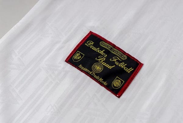 Retro 1996 Germany Home Soccer Jersey - Image 2