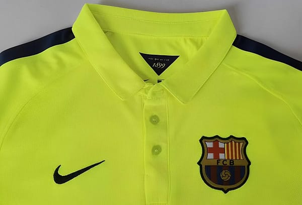 Retro 14/15 Barcelona Third Green Jersey - Image 5