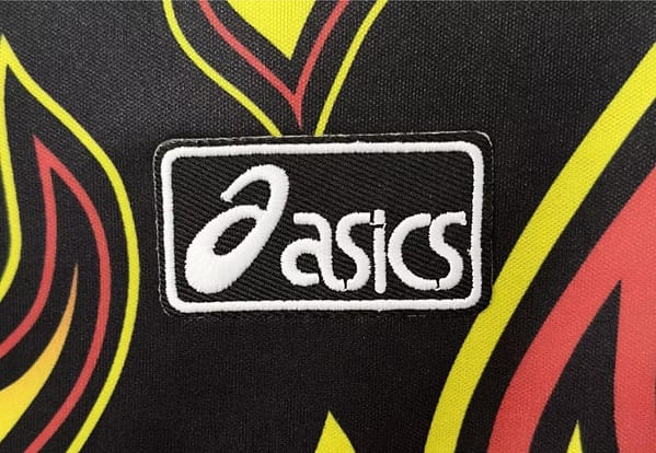 Retro 1998 Japan Goalkeeper Red Flame Long Sleeve Jersey - Image 7