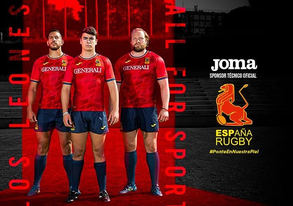 Spain 2021 Men's Home Rugby Jersey - Image 3