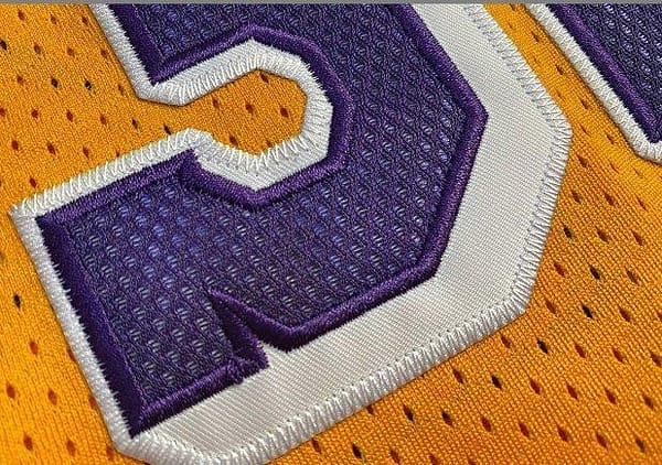 Men's Earvin Johnson Yellow Retro Classic Team Jersey - Image 7