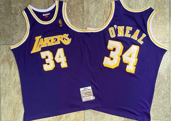 Men's Shaquille O'Neal Purple Retro Classic Team Jersey