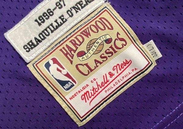 Men's Shaquille O'Neal Purple Retro Classic Team Jersey - Image 6