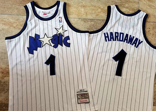Men's Anfernee Hardaway White Retro Classic Team Jersey