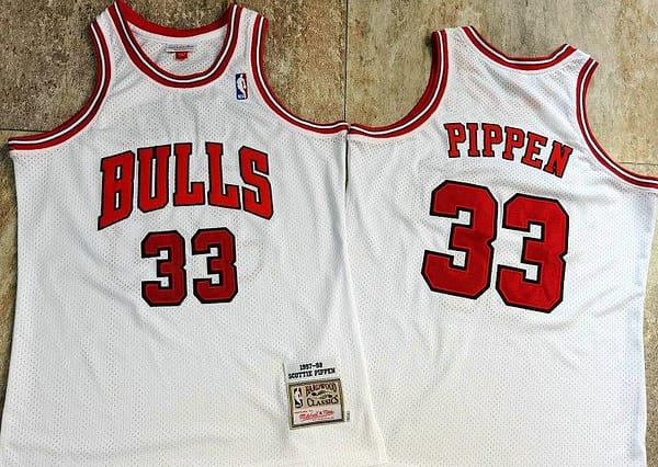 Men's Scottie Pippen White Retro Classic Team Jersey