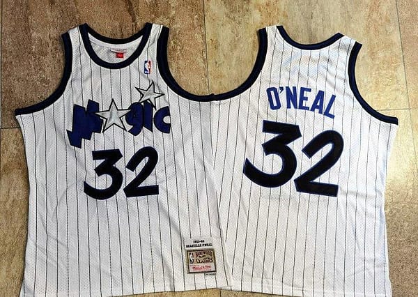 Men's Shaquille O'Neal White Retro Classic Team Jersey