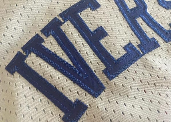 Men's Allen Iverson White Retro Classic Team Jersey - Image 6