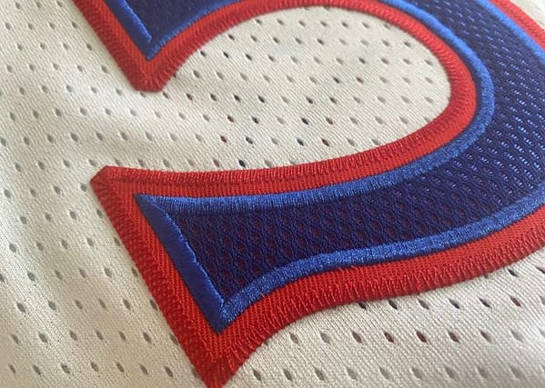 Men's Allen Iverson White Retro Classic Team Jersey - Image 7