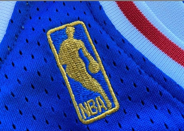 Men's Allen Iverson Blue Retro Classic Team Jersey - Image 10