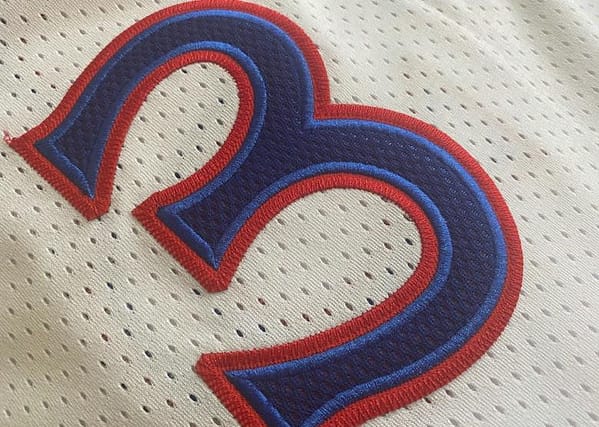 Men's Allen Iverson White Retro Classic Team Jersey - Image 9