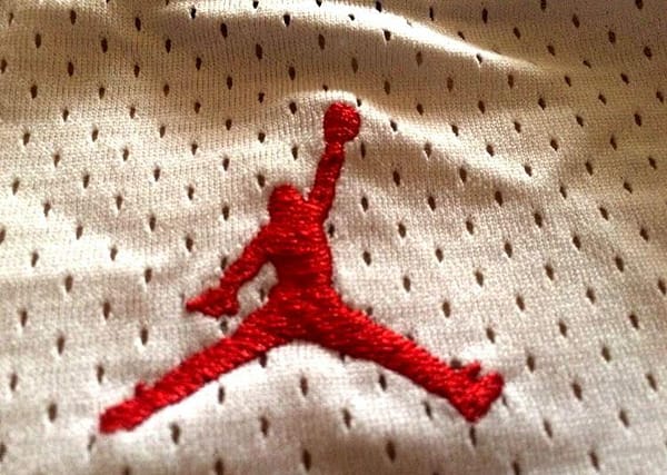 Men's Michael Jordan White Retro Classic Team Jersey - Image 4