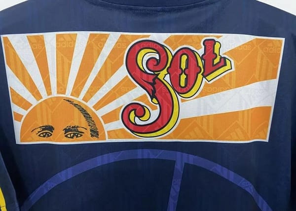 Retro 98/99 Club America Away Blue Jersey - Image 2