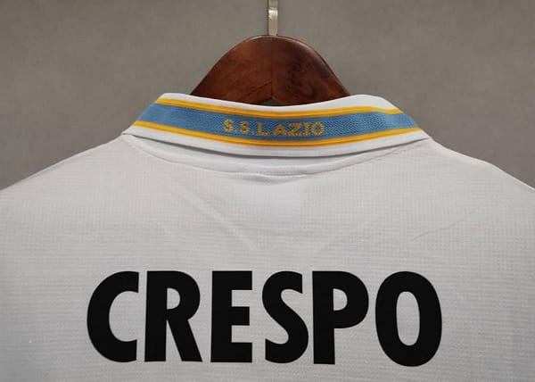 Retro 00-01 Lazio Away Jersey - Image 9
