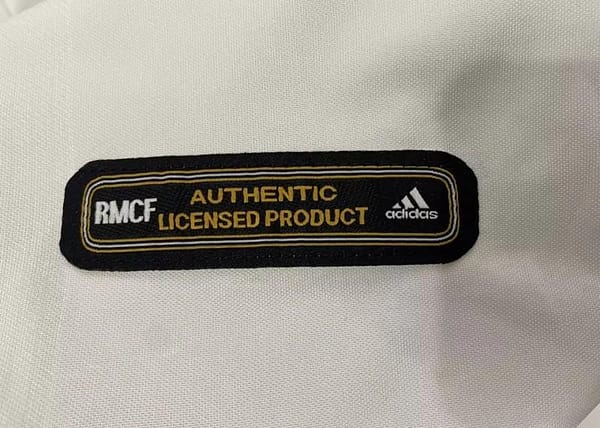 Retro 01/02 Real Madrid Home Jersey League Version With Sponsor - Image 6