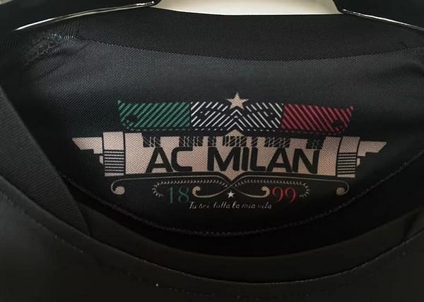 Retro 10/11 AC Milan Third Black Jersey - Image 5