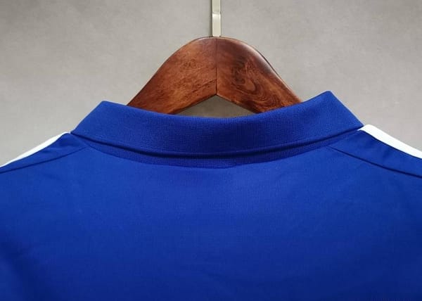 Retro 1984 France Home Soccer Jersey - Image 9