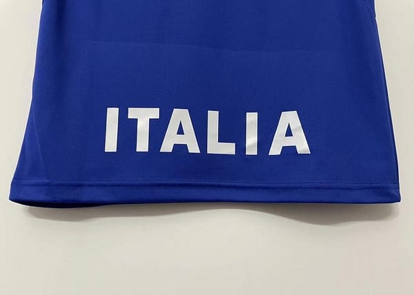 Retro 1996 Italy Home With 96 EURO Patch Soccer Jersey - Image 2