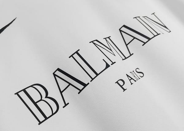 Retro 2020 PSGx Balmain White Jersey - Image 5