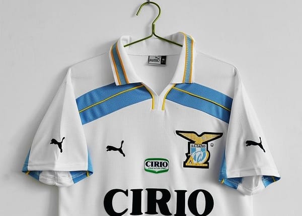 Retro 1998/00 Lazio Third Soccer Jersey - Image 3