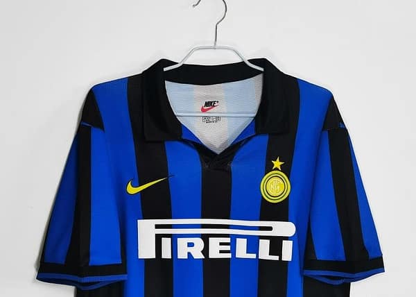 Retro 1998/99 Inter Milan Home Soccer Jersey - Image 11
