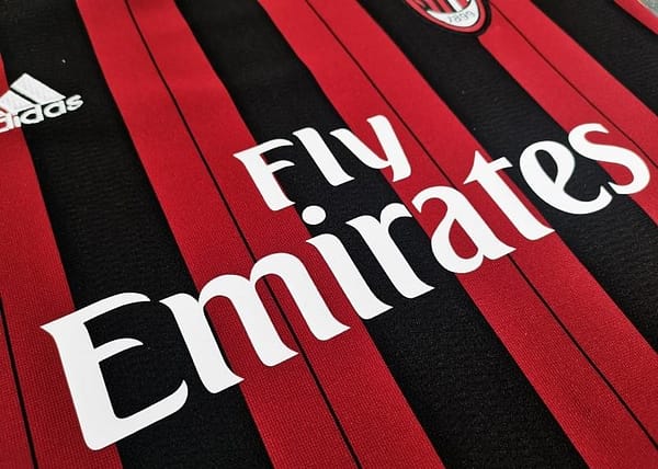 Retro Kids 2013/14 AC Milan Home Soccer Jersey - Image 6