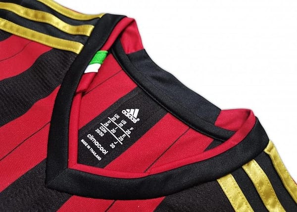 Retro Kids 2013/14 AC Milan Home Soccer Jersey - Image 8