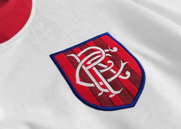 Retro 1996/97 Rangers Away Soccer Jersey - Image 7