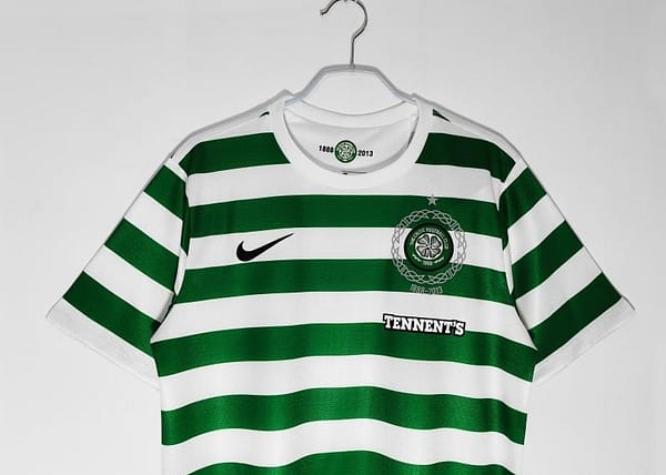 Retro 2012/13 Celtic Home 125th Anniversary Soccer Jersey - Image 12