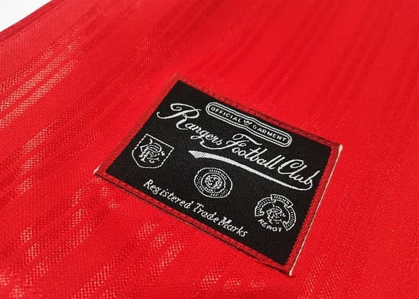 Retro 1995/96 Rangers Away Soccer Jersey - Image 4