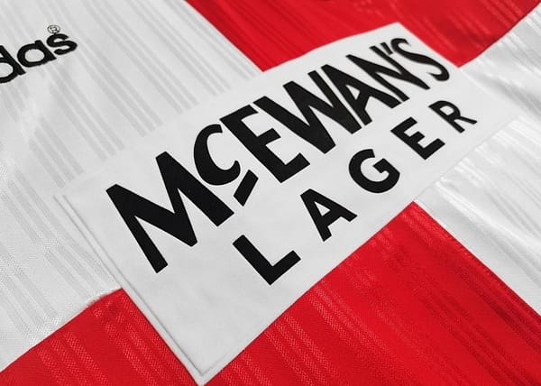 Retro 1995/96 Rangers Away Soccer Jersey - Image 8