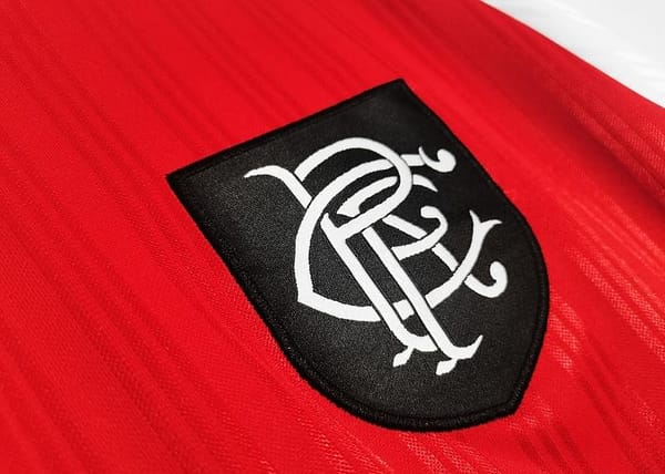 Retro 1995/96 Rangers Away Soccer Jersey - Image 9