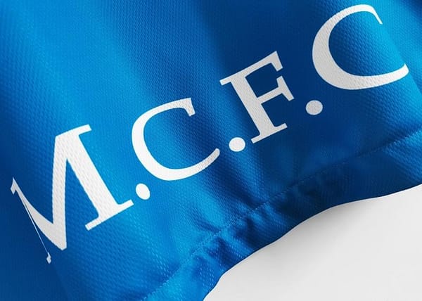 Retro 1997/99 Manchester City Home Soccer Jersey - Image 2