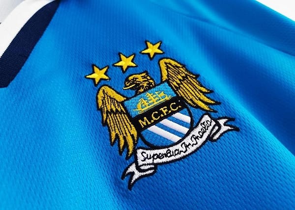 Retro 1997/99 Manchester City Home Soccer Jersey - Image 11